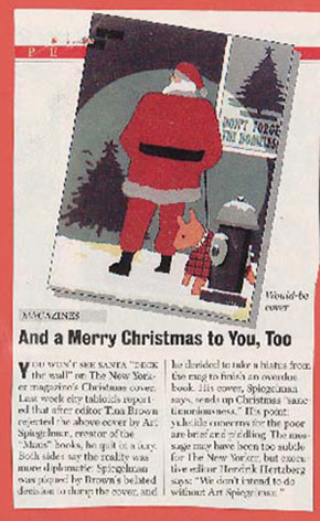 Peeing Santa