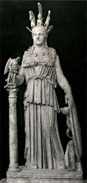 Athena statue