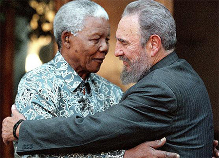 Mandela and Castro