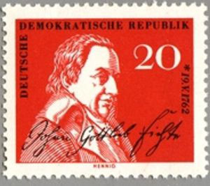 Fichte stamp