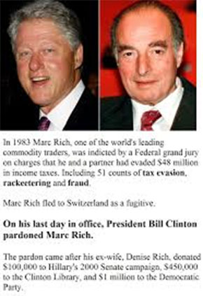 Marc Rich and Bill Clinton