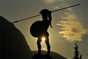 Leonidas statue