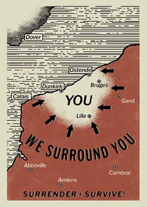 Dunkirk map