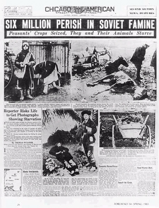 Soviet famine