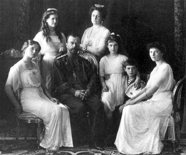 Tsar Nicholas and family