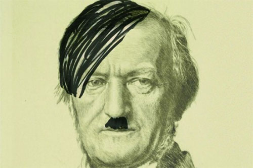 green hitler/wagner composite