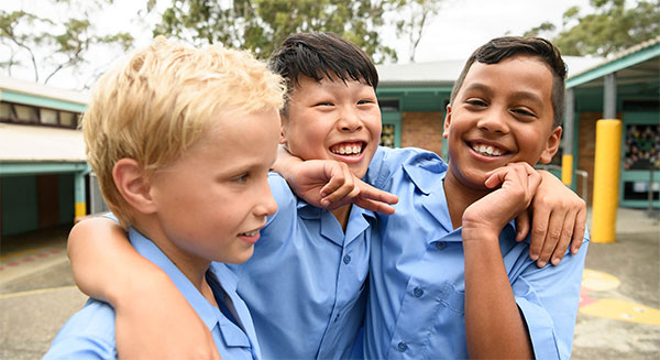 3 mixed boys