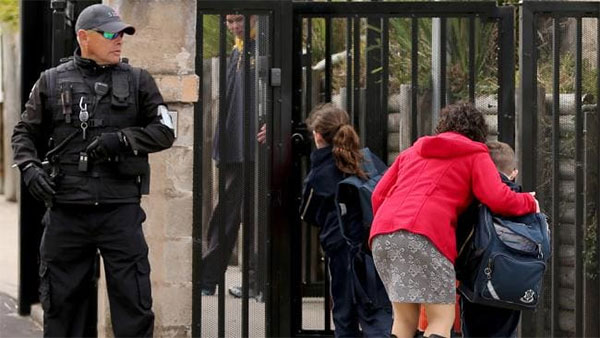 Jewish school guards